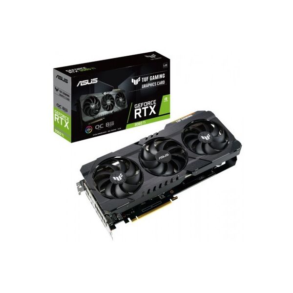 Відеокарта ASUS GeForce RTX3060Ti 8Gb TUF OC GAMING V2 LHR (TUF-RTX3060TI-O8G-V2-GAMING)
Відеокарта ASUS GeForce RTX3060Ti 8Gb TUF OC GAMING V2 LHR (TUF-RTX3060TI-O8G-V2-GAMING)