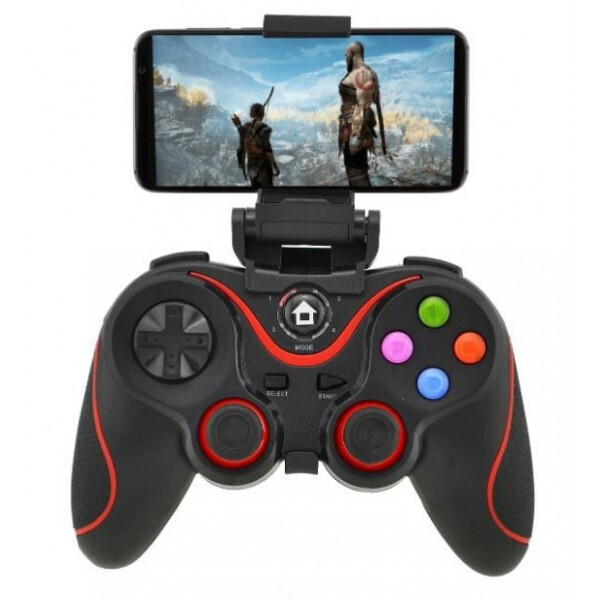 Джойстик Bluetooth Gen Game V8 Гейпад безпроводной держатель для смартфона Черный-красный
Джойстик Bluetooth Gen Game V8 Гейпад безпроводной держатель для смартфона Черный-красный