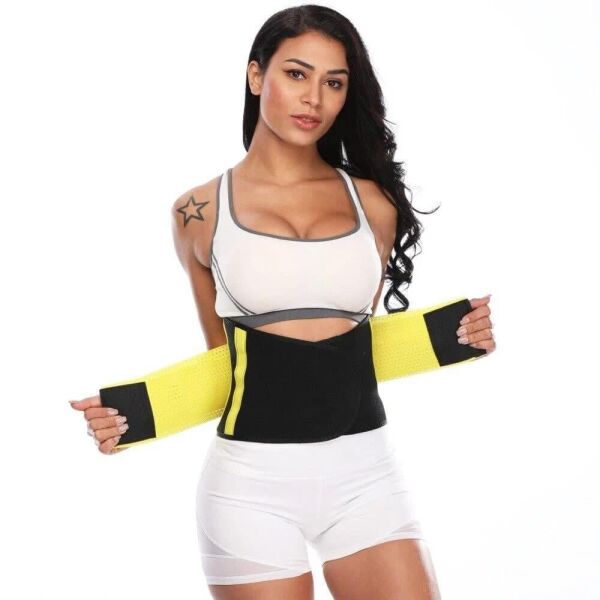 Пояс для похудения Hot Shapers Belt Power на липучке для коррекции фигуры (Размер S) Черный-желтый
Пояс для похудения Hot Shapers Belt Power на липучке для коррекции фигуры (Размер S) Черный-желтый