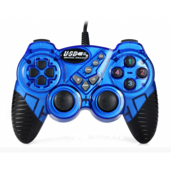 Джойстик игровой компьютерный WOW PC Game World 2 DJ-FHJ906 Вибро гейпад проводной для ПК Blue
Джойстик игровой компьютерный WOW PC Game World 2 DJ-FHJ906 Вибро гейпад проводной для ПК Blue