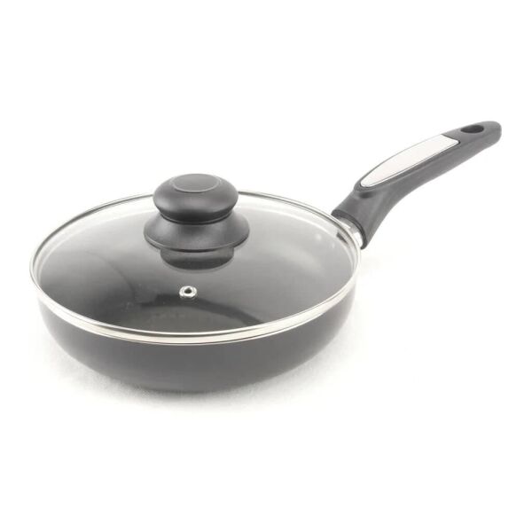 Сковорода с крышкой А-PLUS Алюминиевая круглая с тефлоновым покрытием COOKMARK 26см Black
Сковорода с крышкой А-PLUS Алюминиевая круглая с тефлоновым покрытием COOKMARK 26см Black