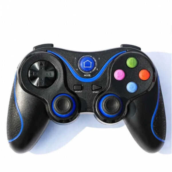 Джойстик Bluetooth Gen Game V8 Гейпад безпроводной держатель для смартфона Черный-синий
Джойстик Bluetooth Gen Game V8 Гейпад безпроводной держатель для смартфона Черный-синий