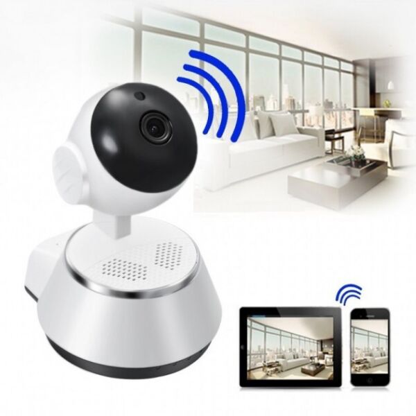 Поворотная IP-камера видеонаблюдения Wi-Fi Smart NET Q6 + ночная съемка + видео няня Белая
Поворотная IP-камера видеонаблюдения Wi-Fi Smart NET Q6 + ночная съемка + видео няня Белая