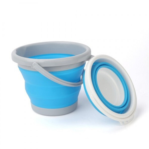 Ведро туристическое складное Collapsible Bucket Походное силиконовое круглое с ручкой 5 литров Синий
Ведро туристическое складное Collapsible Bucket Походное силиконовое круглое с ручкой 5 литров Синий