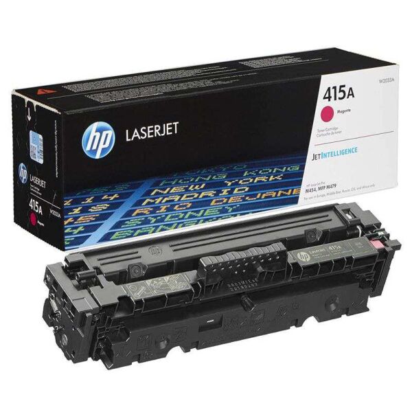 Картридж HP 415A (W2033A) Magenta к принтеру LaserJet M454dn M454dw M479dw M479fdn M479fdw M479fnw Pro MFP
Картридж HP 415A (W2033A) Magenta к принтеру LaserJet M454dn M454dw M479dw M479fdn M479fdw M479fnw Pro MFP