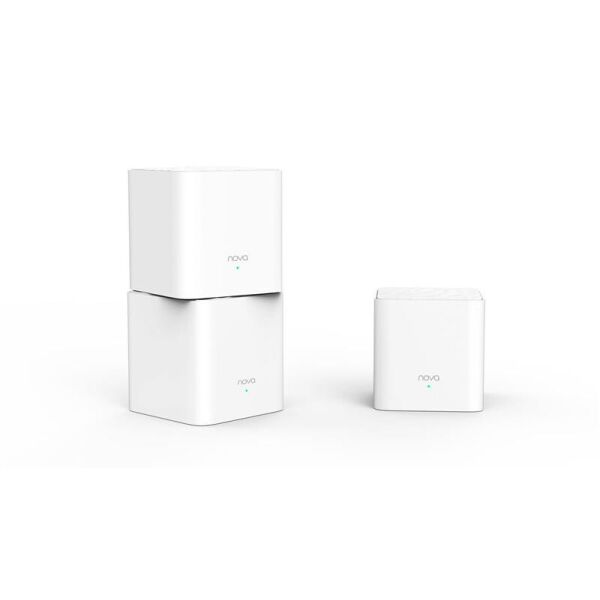 WiFi Mesh система Tenda Nova MW3 (MW3-KIT-3) (AC1300, 1xFE WAN, 1xFE LAN, Beamforming, MESH, 2 антенны, 3-pack)
WiFi Mesh система Tenda Nova MW3 (MW3-KIT-3) (AC1300, 1xFE WAN, 1xFE LAN, Beamforming, MESH, 2 антенны, 3-pack)
