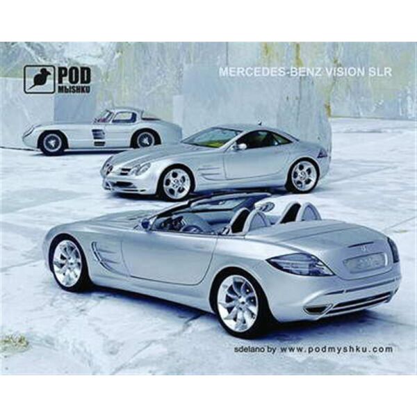 Коврик для мыши Podmyshku Mercedes Vision SLR 
Коврик для мыши Podmyshku Mercedes Vision SLR
