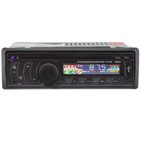 Автомагнитола 1DIN MP3-8506BT RGB/Bluetooth | Автомобильная магнитола | RGB панель + пульт управления
Автомагнитола 1DIN MP3-8506BT RGB/Bluetooth | Автомобильная магнитола | RGB панель + пульт управления