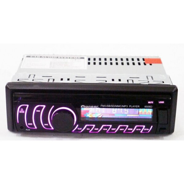 Автомагнитола 1DIN MP3-8506D RGB/Съемная Автомобильная магнитола RGB панель + пульт управления
Автомагнитола 1DIN MP3-8506D RGB/Съемная Автомобильная магнитола RGB панель + пульт управления
