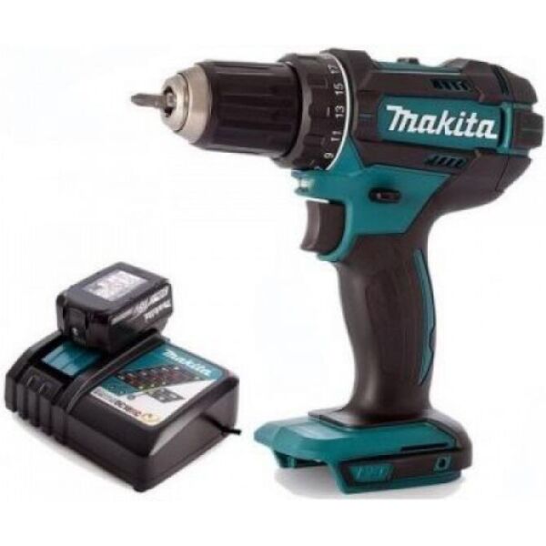 Дрель-шуруповерт аккумуляторная Makita DDF482RF LXT, 18В, 3Аг х 1шт, DC18RC, 62/36 Нм, кейс
Дрель-шуруповерт аккумуляторная Makita DDF482RF LXT, 18В, 3Аг х 1шт, DC18RC, 62/36 Нм, кейс