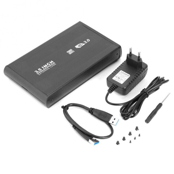 Внешний карман для HDD 3.5 "SATA-USB3.0, алюминиевый карман для накопителя 3.5" SATA External Case Черного цвета (CN360044-35USB3)
Внешний карман для HDD 3.5 "SATA-USB3.0, алюминиевый карман для накопителя 3.5" SATA External Case Черного цвета (CN360044-35USB3)