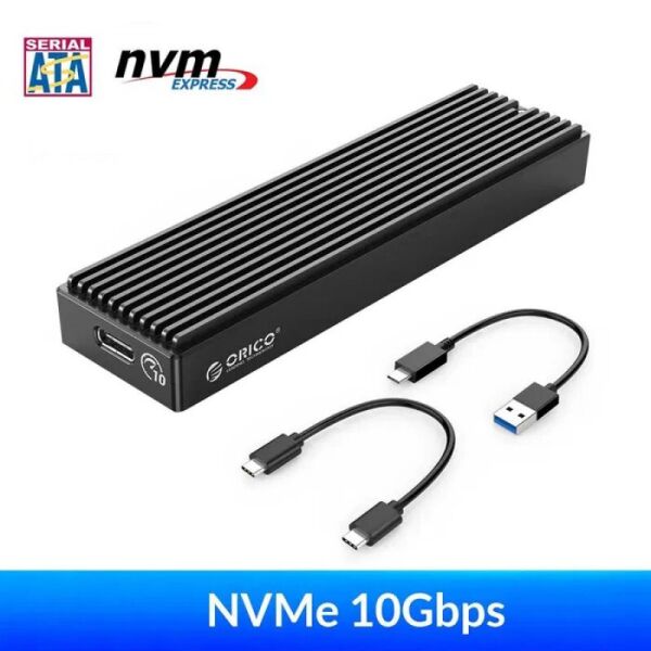 Внешний карман Orico M2PV-C3 для M.2 SSD NVMe (PCIe) / M.2 SSD SATA - USB 3.1 GEN2 Type-C Черного цвета (CN450045-M2PV-C3)
Внешний карман Orico M2PV-C3 для M.2 SSD NVMe (PCIe) / M.2 SSD SATA - USB 3.1 GEN2 Type-C Черного цвета (CN450045-M2PV-C3)