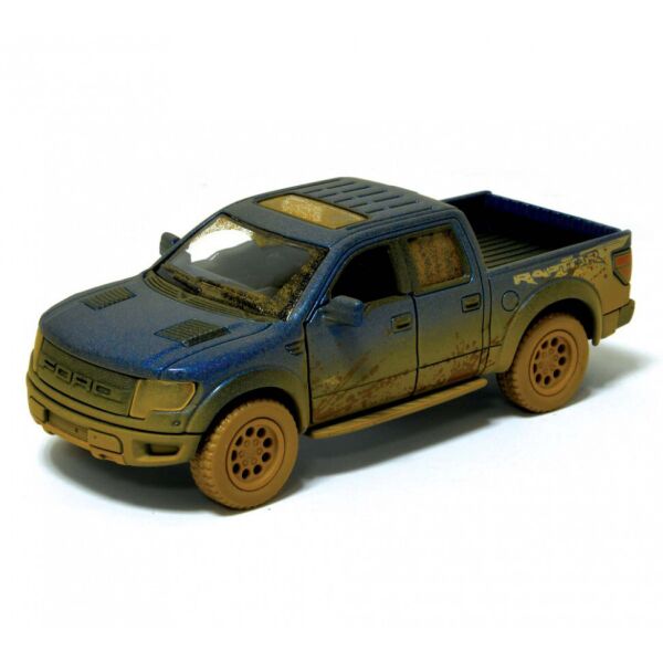 Детская модель машинки пикап Ford F-150 SVT Raptor-Supercrew Muddy Kinsmart KT5365WY инерционная, 1:46 (Blue)
Детская модель машинки пикап Ford F-150 SVT Raptor-Supercrew Muddy Kinsmart KT5365WY инерционная, 1:46 (Blue)