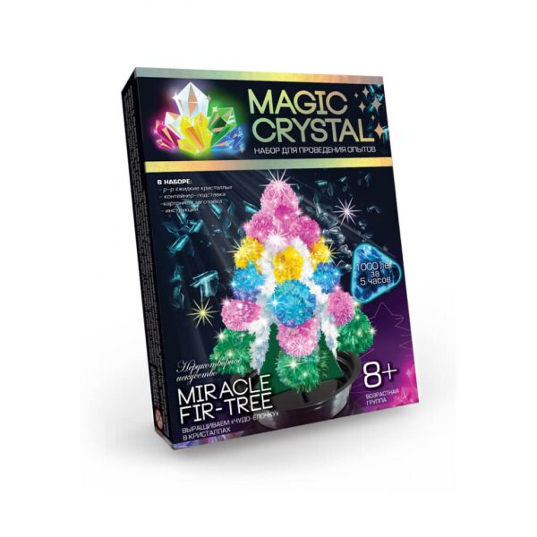 Детский набор для проведения опытов MAGIC CRYSTAL OMC-01 безопасный (Рождественская многоцветная елка)
Детский набор для проведения опытов MAGIC CRYSTAL OMC-01 безопасный (Рождественская многоцветная елка)