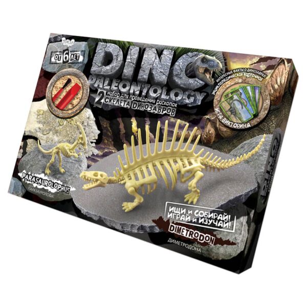 Игровой набор для проведения раскопок DP-01 DINO PALEONTOLOGY в коробке (Диметродон)
Игровой набор для проведения раскопок DP-01 DINO PALEONTOLOGY в коробке (Диметродон)