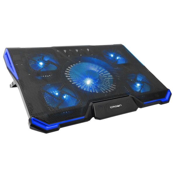 Подставка для ноутбука до 19" Crown CMLS-131, Black/Blue, 1x110mm, 4x85mm, 390x295x30mm
Подставка для ноутбука до 19" Crown CMLS-131, Black/Blue, 1x110mm, 4x85mm, 390x295x30mm