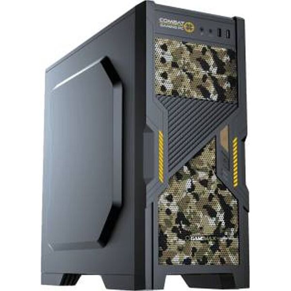 Корпус GameMax COMBAT Black, без БП, ATX/MicroATX/Mini-ITX, 2x120 мм LED, 450х205х438 мм, 4.4кг
Корпус GameMax COMBAT Black, без БП, ATX/MicroATX/Mini-ITX, 2x120 мм LED, 450х205х438 мм, 4.4кг