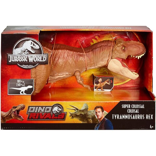 Огромный Динозавр Тиранозавр Рекс 101 см Jurassic World Tyrannosaurus Rex Mattel FMM63
Огромный Динозавр Тиранозавр Рекс 101 см Jurassic World Tyrannosaurus Rex Mattel FMM63