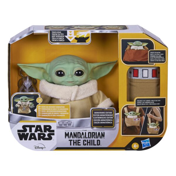 Интерактивный Малыш Йода Аниматроник с сумкой Мандалорец The Child Animatronic Hasbro F2918
Интерактивный Малыш Йода Аниматроник с сумкой Мандалорец The Child Animatronic Hasbro F2918