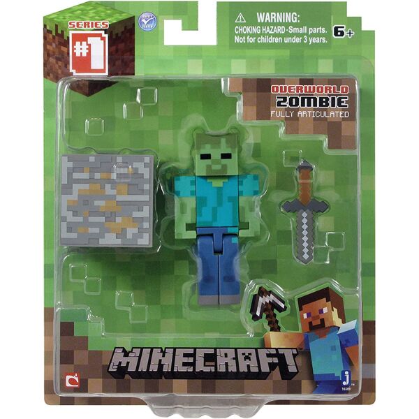 Фигурка Майнкрафт Зомби с Железным Блоком Minecraft Zombie Survival Pack Jazwares 16509
Фигурка Майнкрафт Зомби с Железным Блоком Minecraft Zombie Survival Pack Jazwares 16509