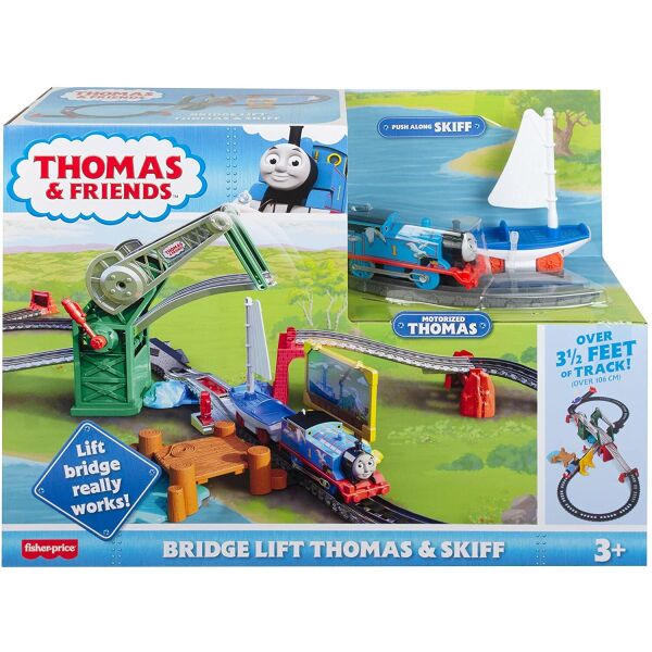 Железная Дорога Томас и Друзья с Подъемным Мостовым Механизмом Thomas Friends Bridge Lift Thomas Skiff Fisher-Price GWX09
Железная Дорога Томас и Друзья с Подъемным Мостовым Механизмом Thomas Friends Bridge Lift Thomas Skiff Fisher-Price GWX09