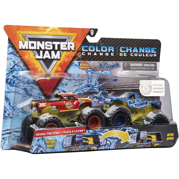 Машинки Монстер Джем Меняют Цвет Радикальное Спасение Monster Jam Radical Rescue and Blue Thunder Spin Master 20123610
Машинки Монстер Джем Меняют Цвет Радикальное Спасение Monster Jam Radical Rescue and Blue Thunder Spin Master 20123610