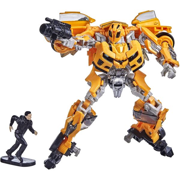 Трансформер Бамблби и Сэм Уитвики Studio Series 74 Transformers The Fallen Bumblebee Sam Witwicky Figure Hasbro F0787
Трансформер Бамблби и Сэм Уитвики Studio Series 74 Transformers The Fallen Bumblebee Sam Witwicky Figure Hasbro F0787