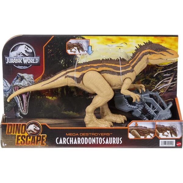 Динозавр Кархародонтозавр Мир Юрского Периода Jurassic World Carcharodontosaurus Mattel HBX39
Динозавр Кархародонтозавр Мир Юрского Периода Jurassic World Carcharodontosaurus Mattel HBX39