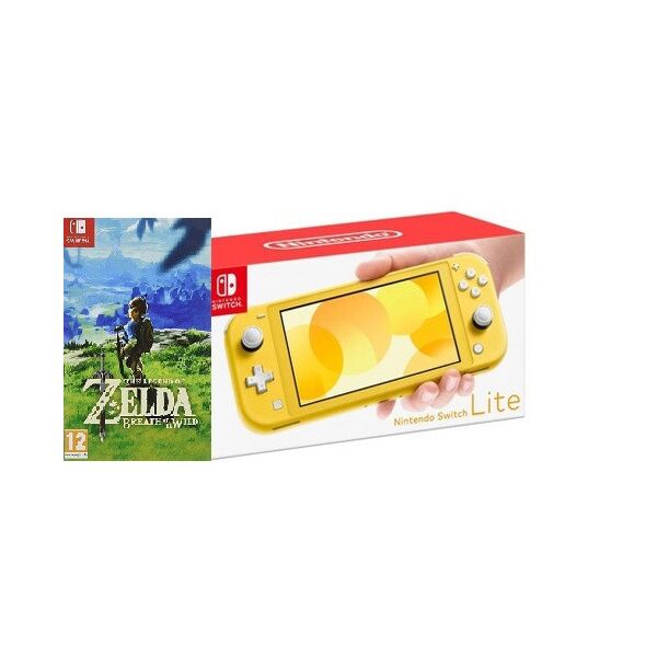 Игровая консоль Nintendo Switch Lite Yellow Bundle (игра The Legend of Zelda Breath of the Wild)
Игровая консоль Nintendo Switch Lite Yellow Bundle (игра The Legend of Zelda Breath of the Wild)