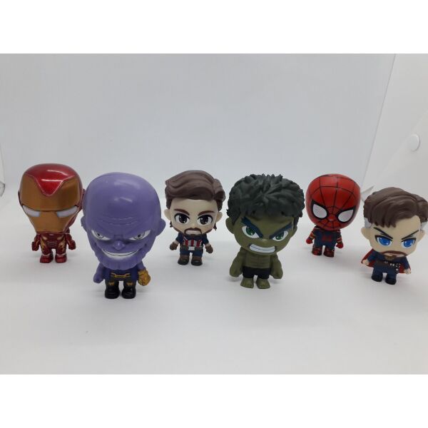 Набор супергероев Marvel из фильма "Мстители" 6 шт Avengers (Халк, Танос, Железный человек и др.)
Набор супергероев Marvel из фильма "Мстители" 6 шт Avengers (Халк, Танос, Железный человек и др.)