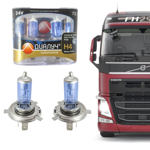 Лампы H-4 24V 75/70W P43T NLFS Гарантия качества! Лампы с эффектом ксенона Cool Blue Intense + 30% Kvarc-4004-24
Лампы H-4 24V 75/70W P43T NLFS Гарантия качества! Лампы с эффектом ксенона Cool Blue Intense + 30% Kvarc-4004-24