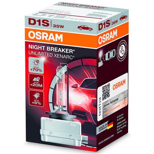 Штатная ксеноновая лампа Osram D1S Xenarc Night Breaker Laser 66140XNL 35w PK32d-2 4200k
Штатная ксеноновая лампа Osram D1S Xenarc Night Breaker Laser 66140XNL 35w PK32d-2 4200k