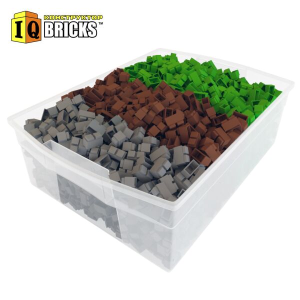 Конструктор IQ Bricks 3000 дет набор Майнкрафт детский развивающий блочный пластиковый кирпичики блоки в боксе
Конструктор IQ Bricks 3000 дет набор Майнкрафт детский развивающий блочный пластиковый кирпичики блоки в боксе