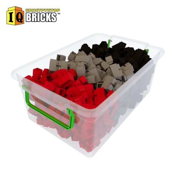 Конструктор IQ Bricks 600 дет набор Кирпичный детский развивающий блочный пластиковый кирпичики блоки в боксе
Конструктор IQ Bricks 600 дет набор Кирпичный детский развивающий блочный пластиковый кирпичики блоки в боксе