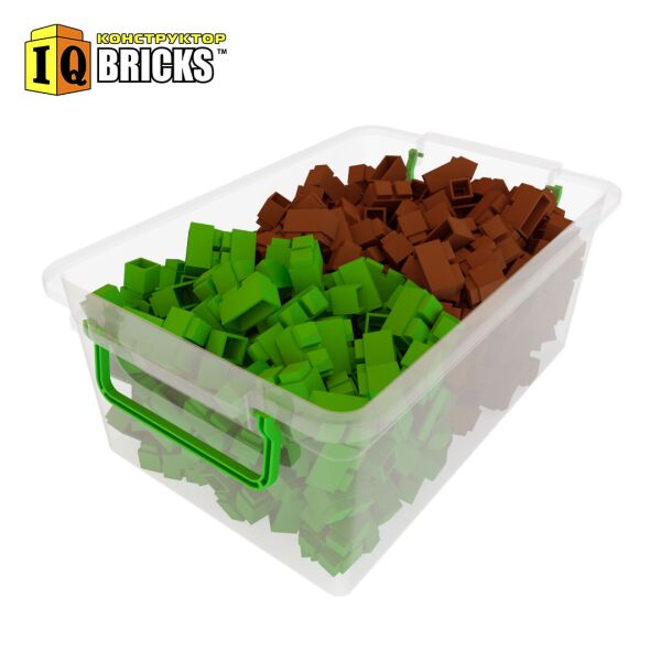 Конструктор IQ Bricks 600 дет набор Киви детский развивающий блочный пластиковый кирпичики блоки в боксе
Конструктор IQ Bricks 600 дет набор Киви детский развивающий блочный пластиковый кирпичики блоки в боксе