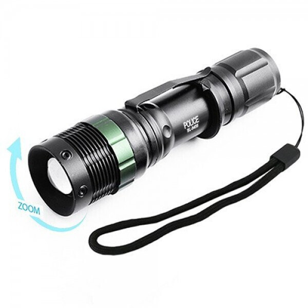 Фонарь диодный Police 8455A-XPE 3xAAA (1x18650), zoom, зажим, ремешок на руку MVT-00000046600
Фонарь диодный Police 8455A-XPE 3xAAA (1x18650), zoom, зажим, ремешок на руку MVT-00000046600