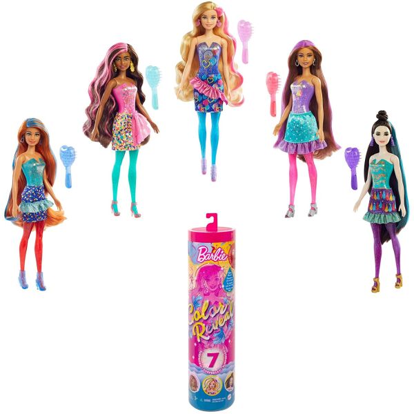 Кукла Барби Сюрприз Цветное перевоплощение Вечеринка Barbie Color Reveal Party Series Doll with 7 Surprises GTR96
Кукла Барби Сюрприз Цветное перевоплощение Вечеринка Barbie Color Reveal Party Series Doll with 7 Surprises GTR96