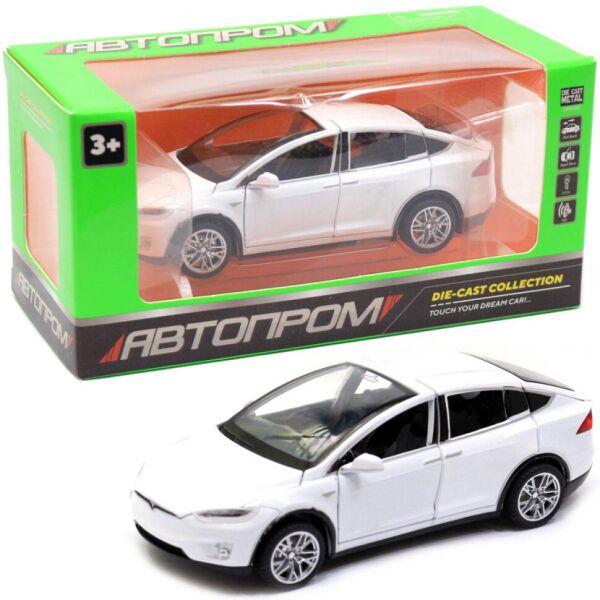 Машинка металлическая "Tesla Model X 90D" АВТОПРОМ 6603 свет, звук 1:32 (Белый)
Машинка металлическая "Tesla Model X 90D" АВТОПРОМ 6603 свет, звук 1:32 (Белый)