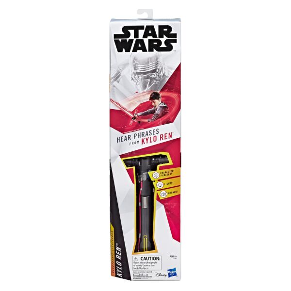 Световой Меч Кайло Рена свет звук Звездные войны Star Wars Kylo Ren Electronic Red Lightsaber Toy Hasbro E3614
Световой Меч Кайло Рена свет звук Звездные войны Star Wars Kylo Ren Electronic Red Lightsaber Toy Hasbro E3614