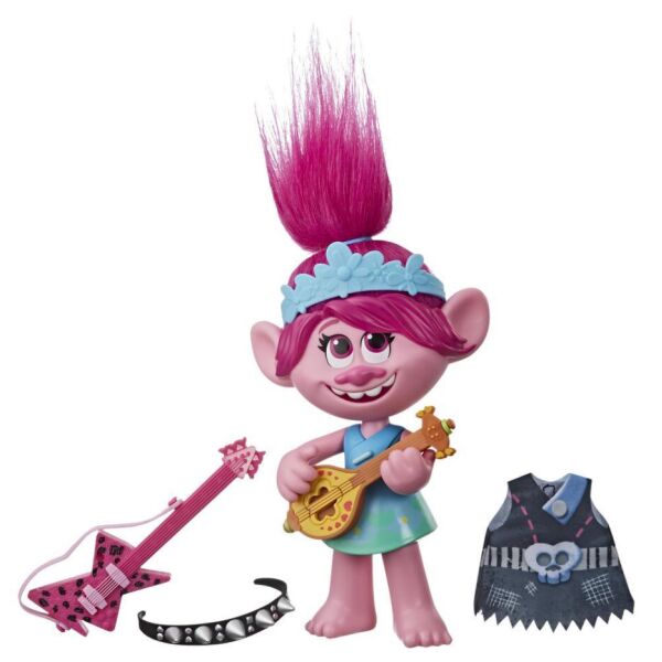 Большая Поющая Тролль Поппи Розочка Поп-Рок Мировой Тур с гитарой Trolls Pop-to-Rock Poppy Hasbro E9411
Большая Поющая Тролль Поппи Розочка Поп-Рок Мировой Тур с гитарой Trolls Pop-to-Rock Poppy Hasbro E9411
