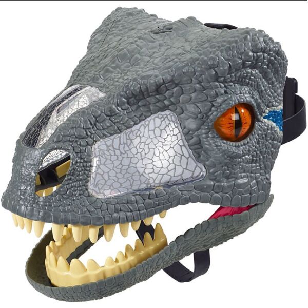 Маска Велоцираптор со звуком и движимой челюстью Jurassic World Mask Velociraptor Blue Mattel FMB74
Маска Велоцираптор со звуком и движимой челюстью Jurassic World Mask Velociraptor Blue Mattel FMB74