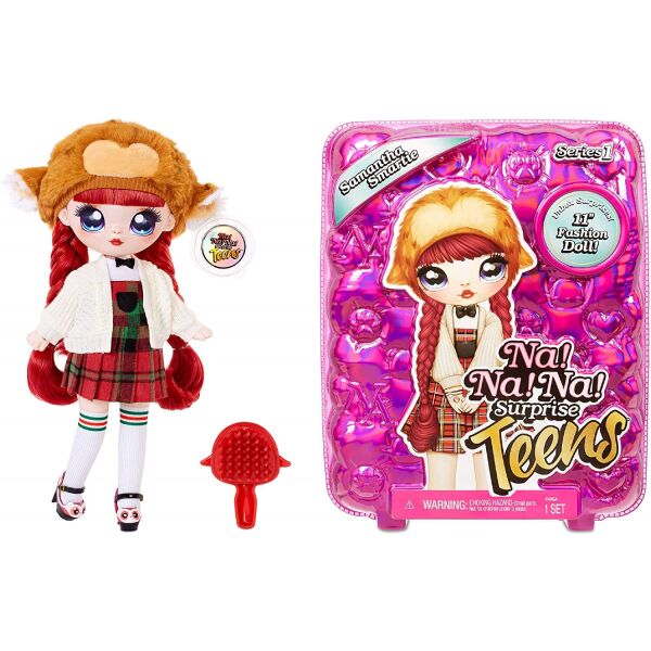 Большая Кукла Na Na Na Саманта Смарти 2в1 Surprise Teens Samantha Smartie Doll, Owl Inspired MGA 573876
Большая Кукла Na Na Na Саманта Смарти 2в1 Surprise Teens Samantha Smartie Doll, Owl Inspired MGA 573876