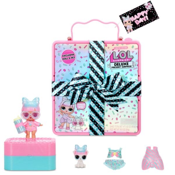 ЛОЛ Сюрприз Суперподарок с эксклюзивной куклой LOL Surprise Deluxe Miss Par-tay MGA 570691
ЛОЛ Сюрприз Суперподарок с эксклюзивной куклой LOL Surprise Deluxe Miss Par-tay MGA 570691