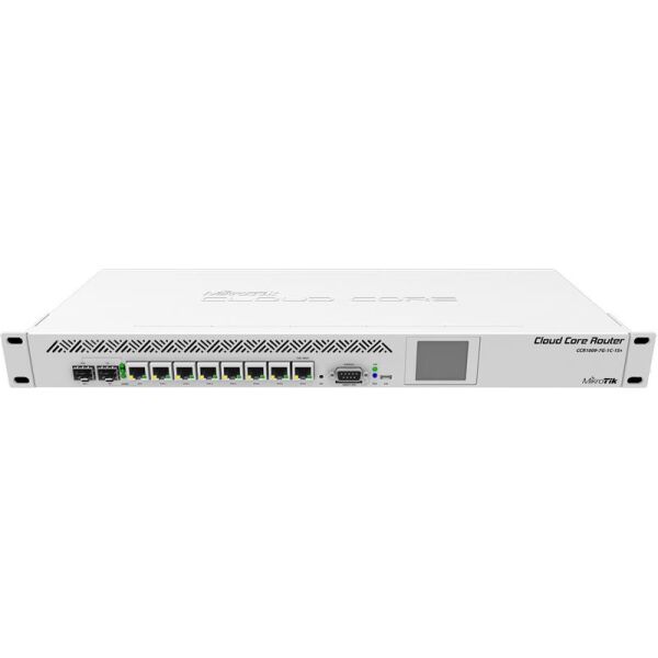 Маршрутизатор MikroTik CCR1009-7G-1C-1S+ (8x1G, 1xSFP/1G, 1xSFP+, microUSB port, 1GHzx9 core)
Маршрутизатор MikroTik CCR1009-7G-1C-1S+ (8x1G, 1xSFP/1G, 1xSFP+, microUSB port, 1GHzx9 core)