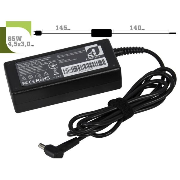 Блок питания 1StCharger для ноутбука Asus 19V 65W 3.42A 4.5х3.0мм + каб.пит. (AC1STAS65WE)
Блок питания 1StCharger для ноутбука Asus 19V 65W 3.42A 4.5х3.0мм + каб.пит. (AC1STAS65WE)