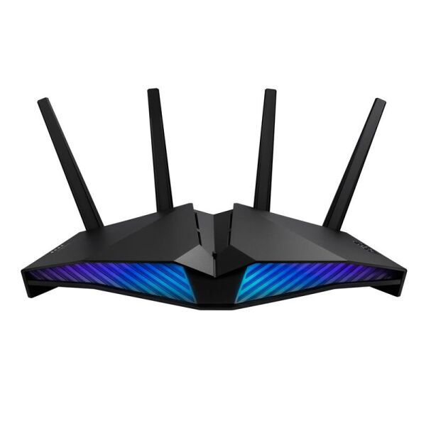Беспроводной маршрутизатор Asus RT-AX82U (AX5400, Wi-Fi 6, 1xGE WAN, 4xGE LAN, 1xUSB 3.2, MU-MIMO, OFDMA, AiMesh, AURA RGB, 4 внешние антенны)
Беспроводной маршрутизатор Asus RT-AX82U (AX5400, Wi-Fi 6, 1xGE WAN, 4xGE LAN, 1xUSB 3.2, MU-MIMO, OFDMA, AiMesh, AURA RGB, 4 внешние антенны)
