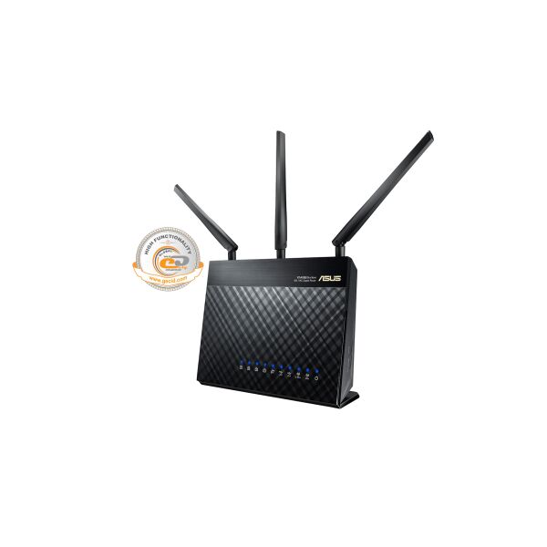 Беспроводной маршрутизатор Asus RT-AC68U V3 (AC1900, 1xGE WAN, 4xGE LAN, AI AiMesh, Broadcom,1xUSB 3.0, 1xUSB 2.0, поддержка 3G/4G-модема, 3 внешние антенны)
Беспроводной маршрутизатор Asus RT-AC68U V3 (AC1900, 1xGE WAN, 4xGE LAN, AI AiMesh, Broadcom,1xUSB 3.0, 1xUSB 2.0, поддержка 3G/4G-модема, 3 внешние антенны)