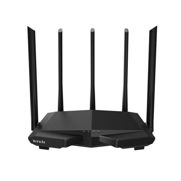 Беспроводной маршрутизатор Tenda AC7 (AC1200, 3xFE LAN, 1xFE WAN, Smart, MU-MIMO, 5x6dBi антенны)
Беспроводной маршрутизатор Tenda AC7 (AC1200, 3xFE LAN, 1xFE WAN, Smart, MU-MIMO, 5x6dBi антенны)