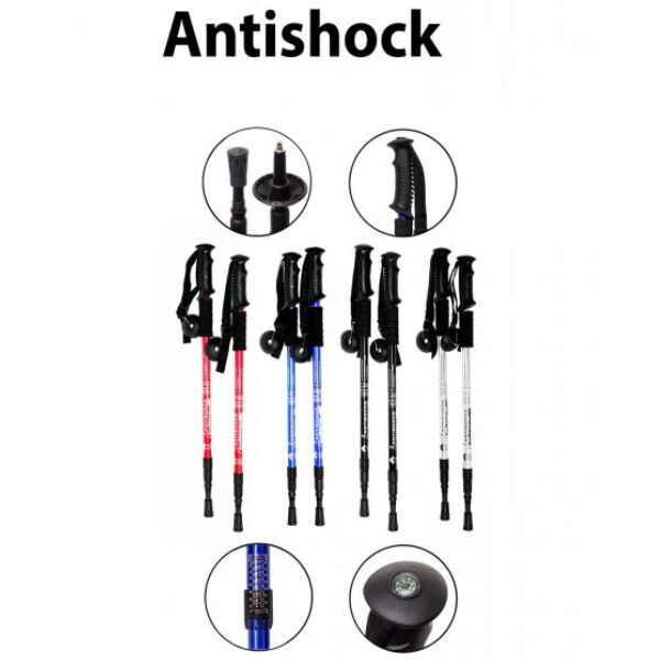 Antishock трость туристическая Черная 65-135 cм (пара) (ANSHK-RED-135) + дополнительная мягкая рукоятка
Antishock трость туристическая Черная 65-135 cм (пара) (ANSHK-RED-135) + дополнительная мягкая рукоятка