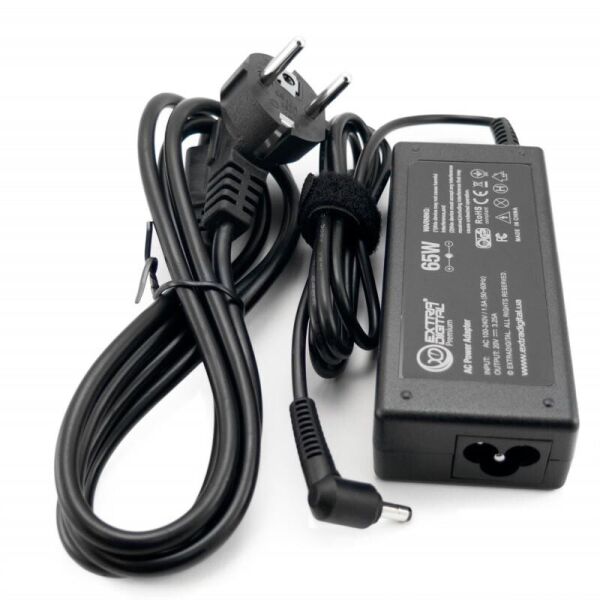 Блок питания Extradigital для ноутбука Lenovo 20V 3.25A 65W 4.0х1.7мм + каб. пит. (PSL3869)
Блок питания Extradigital для ноутбука Lenovo 20V 3.25A 65W 4.0х1.7мм + каб. пит. (PSL3869)